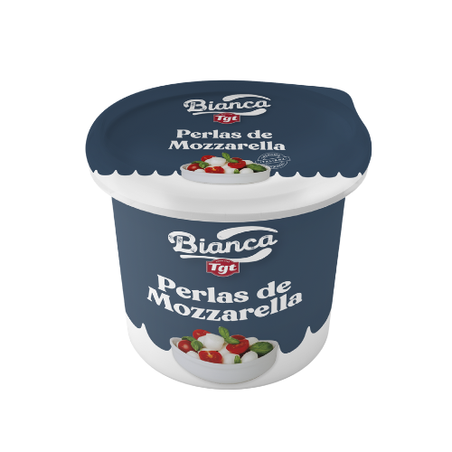  Mozzarella Fresca de Vaca Perlas 125g TGT