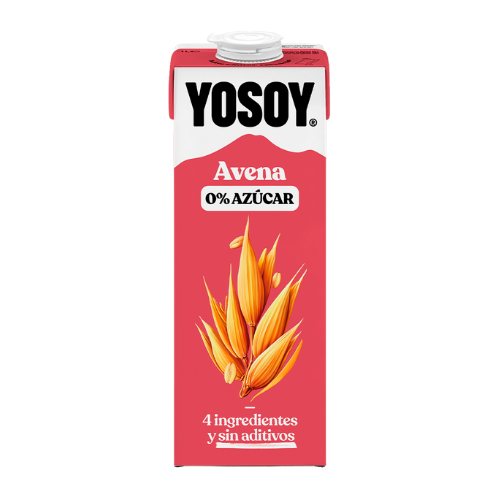 Bebida de Avena S/Azúcar 1L Yosoy