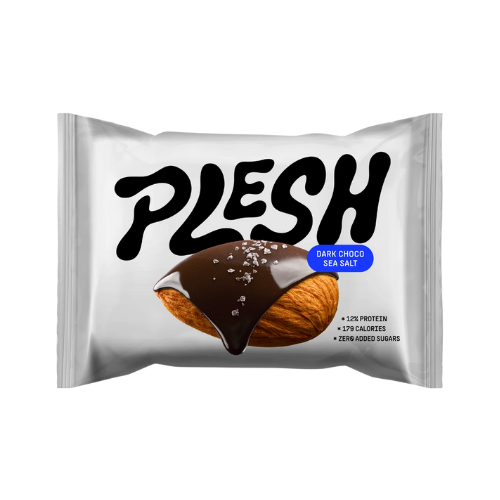 Snack de Almendra con Chocolate Negro y Sal S/Azúcares 30g Plesh