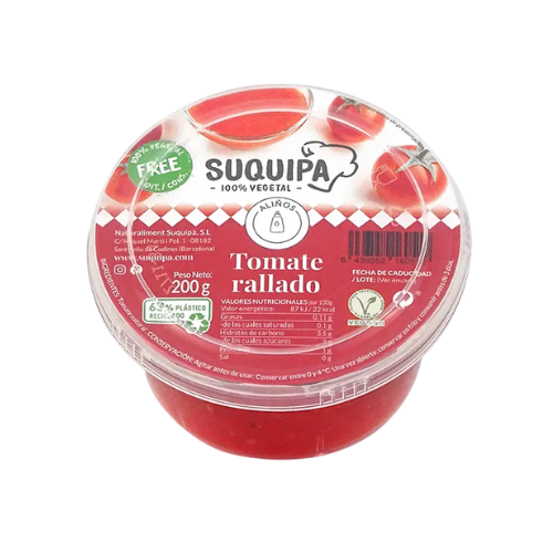 Tomate Rallado 200g Suquipà