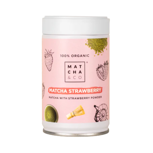 Te Matcha amb Maduixa Bio 80g Matcha & 