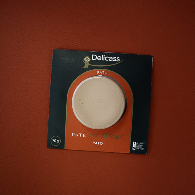 Paté Suprême d\'Ànec 70g Delicass