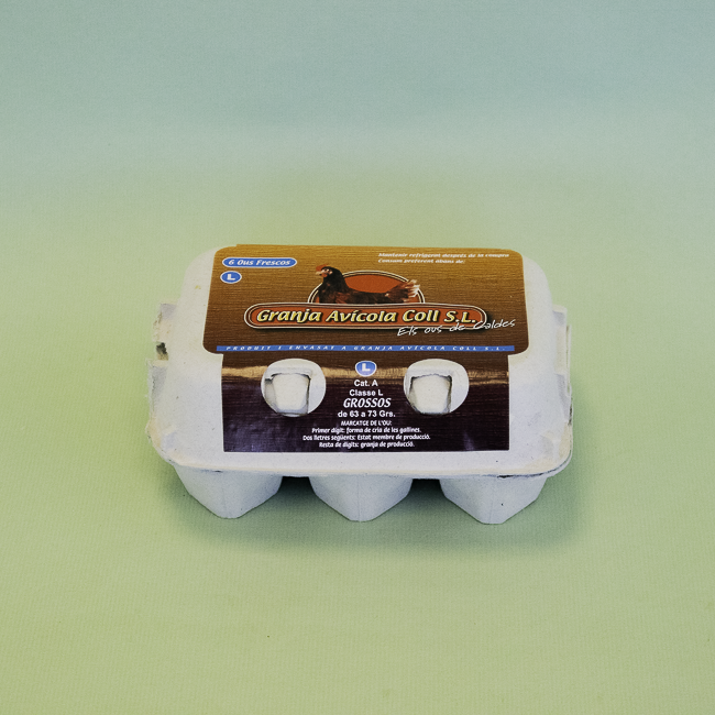 Huevos de Granja L 1/2 Docena