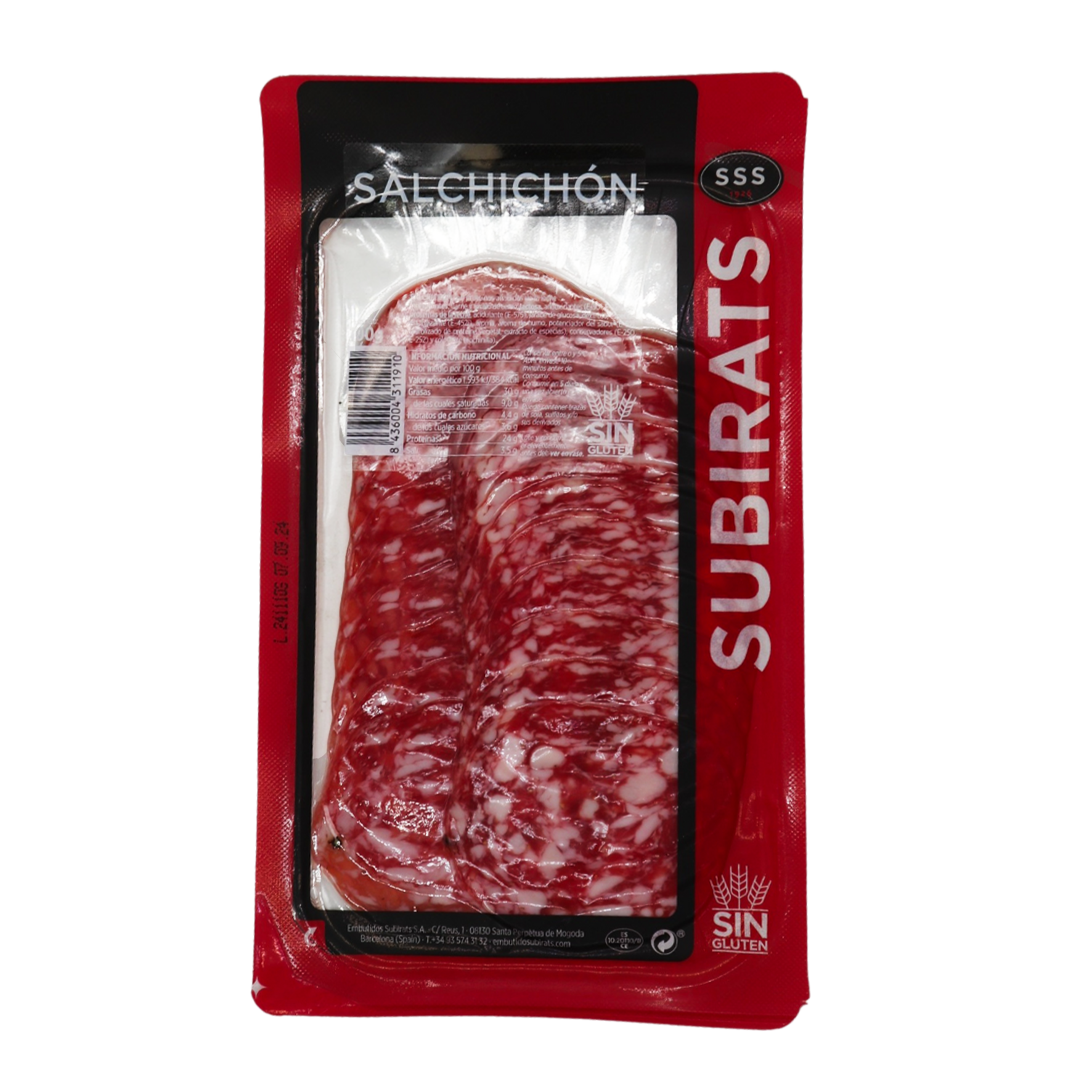 Salchichón (100 g) Subirats 