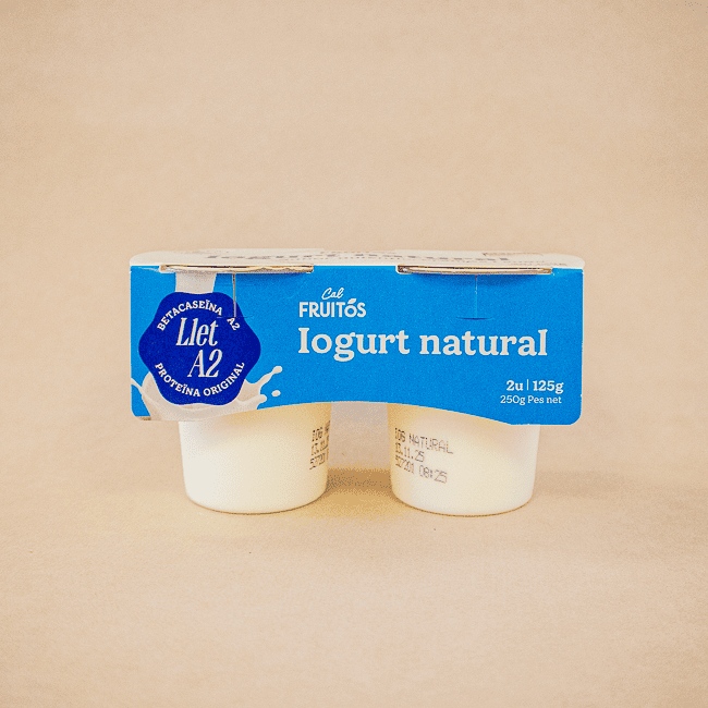 Iogurt Natural (2x125 g) Cal Fruitós