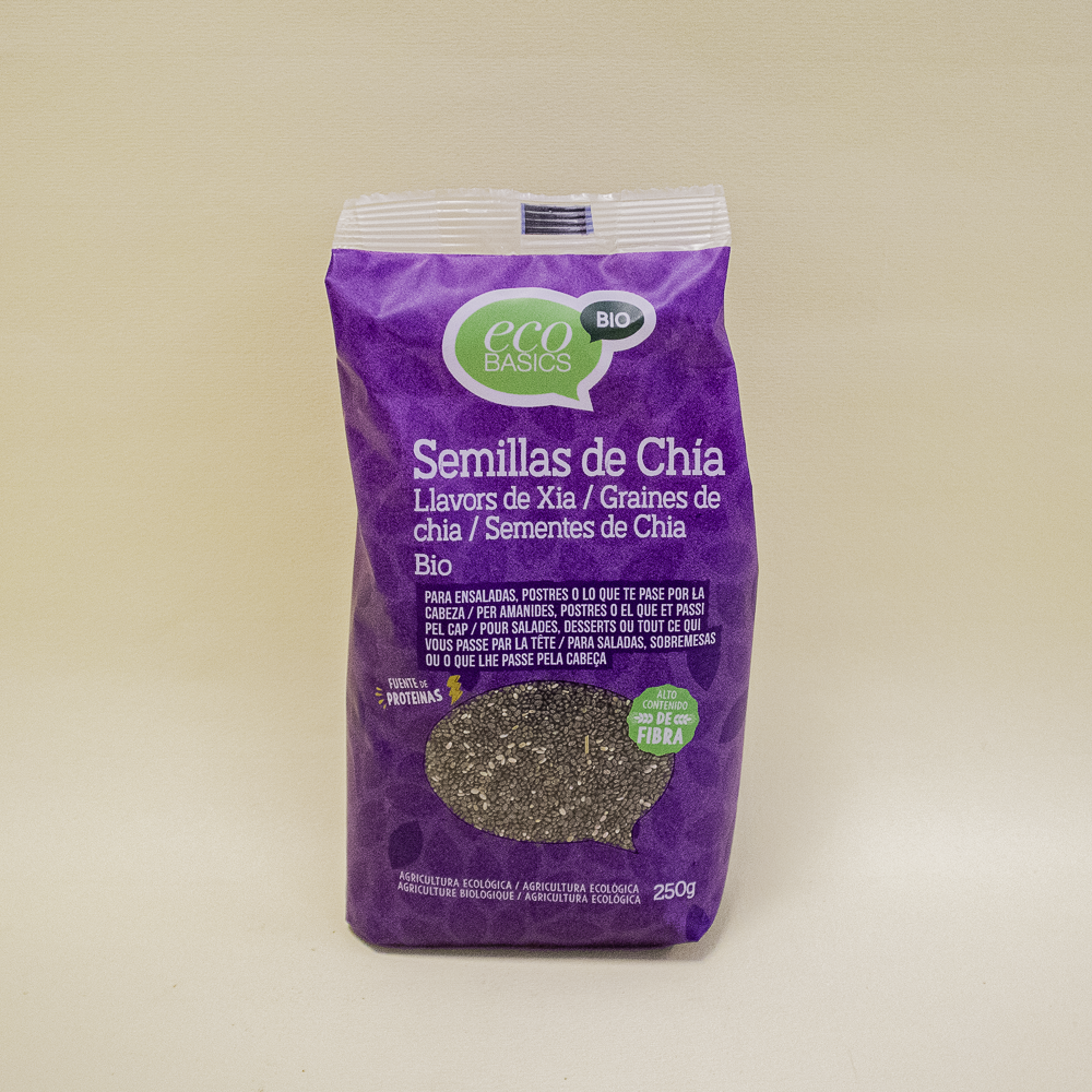 Semillas de Chía (250 g) Ecobasics