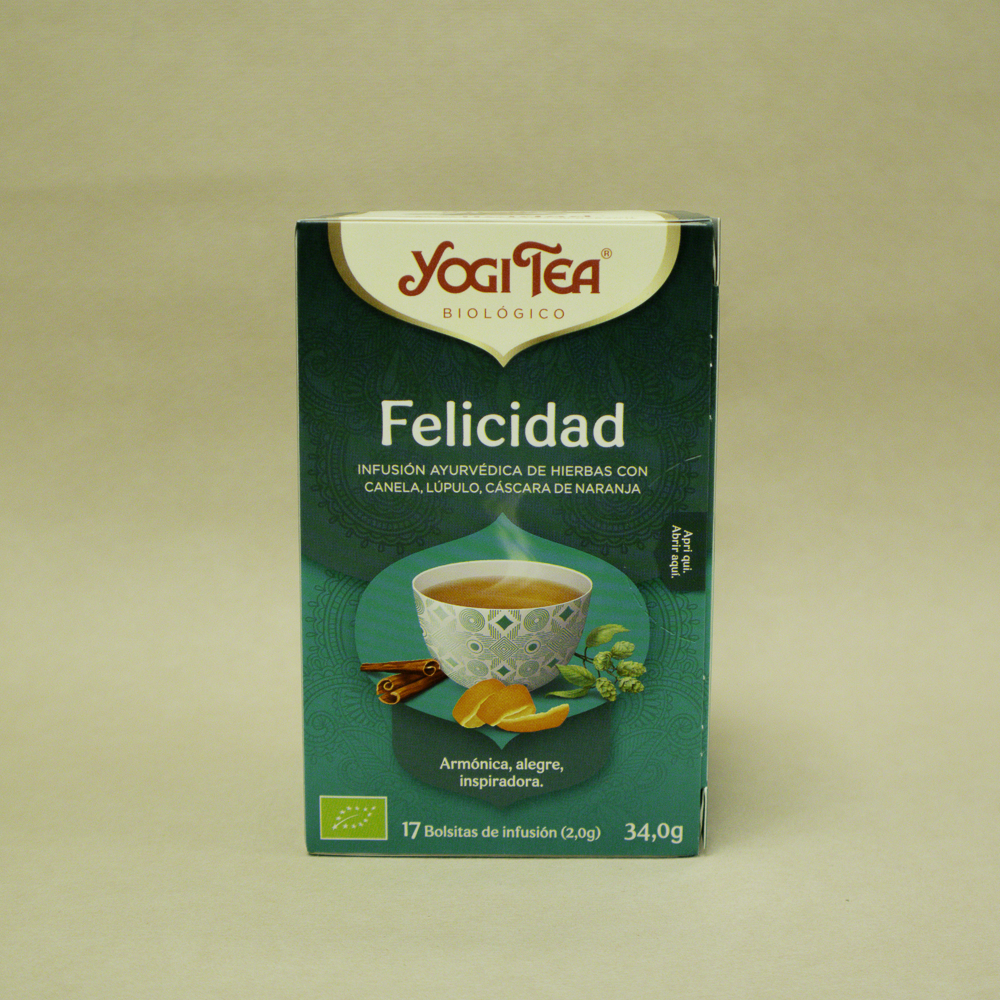 Infusión Felicidad Yogi Tea