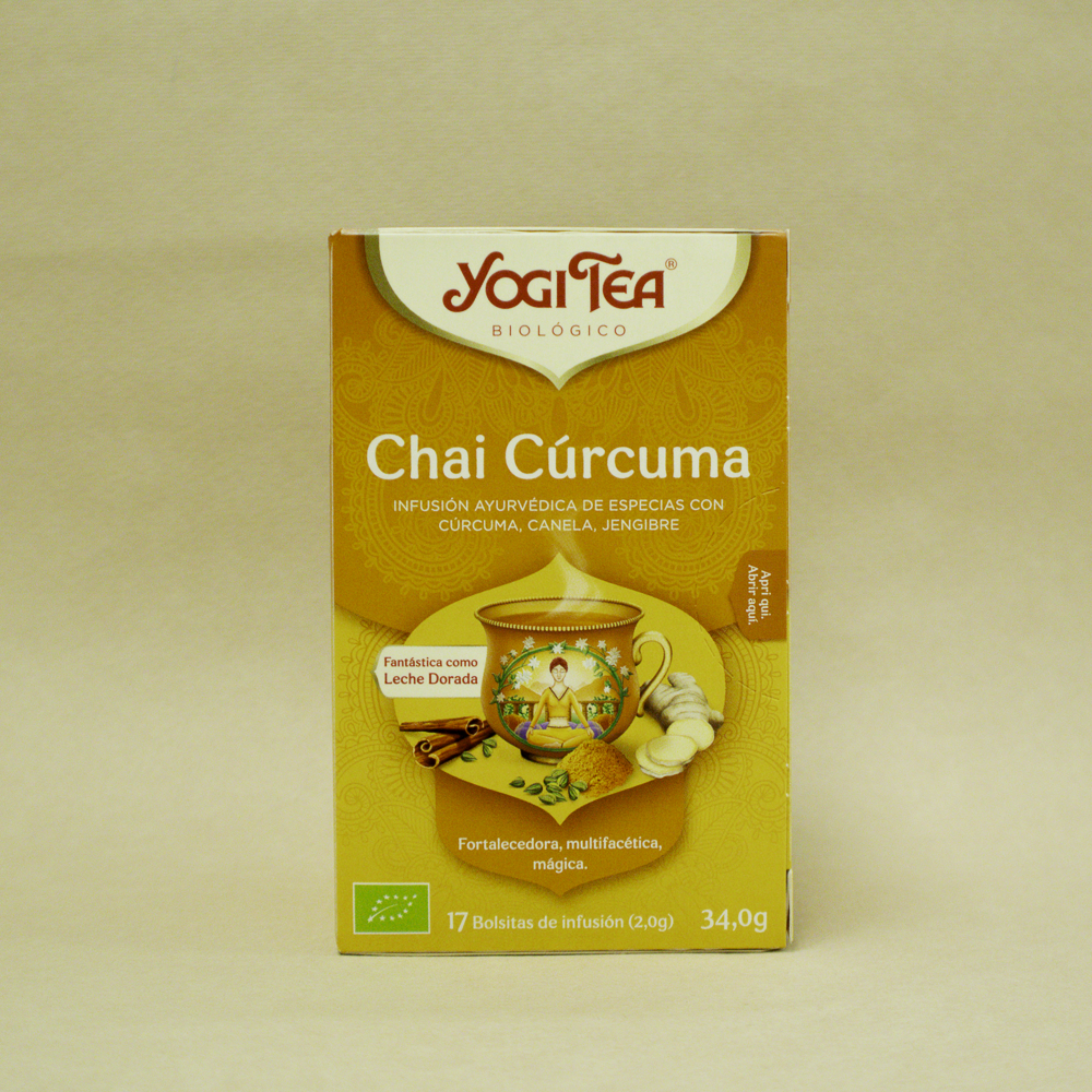 Cúrcuma Chai Yogi Tea 
