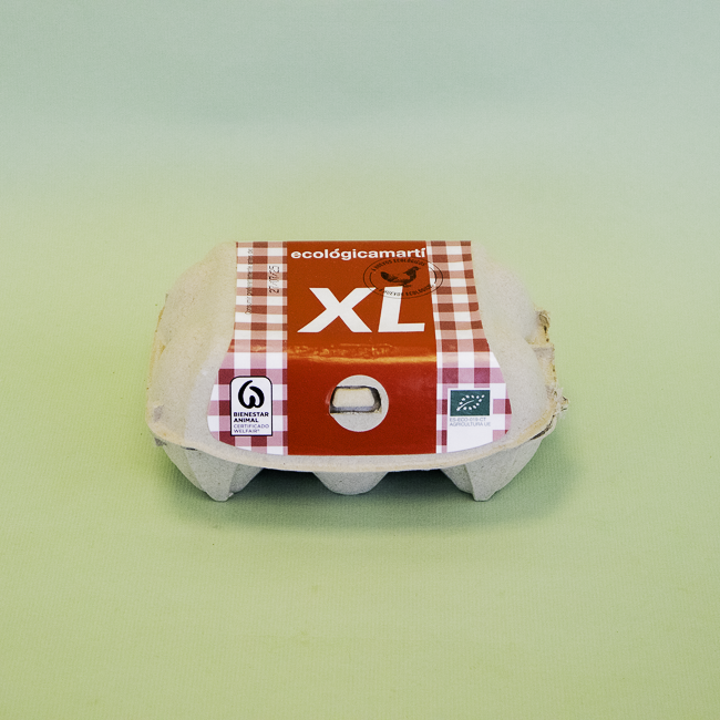 Huevos ecológicos XL 1/2 Docena