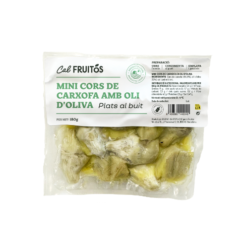Mini Corazones Alcachofa en Aceite de Oliva(180 g) Cal Fruitós