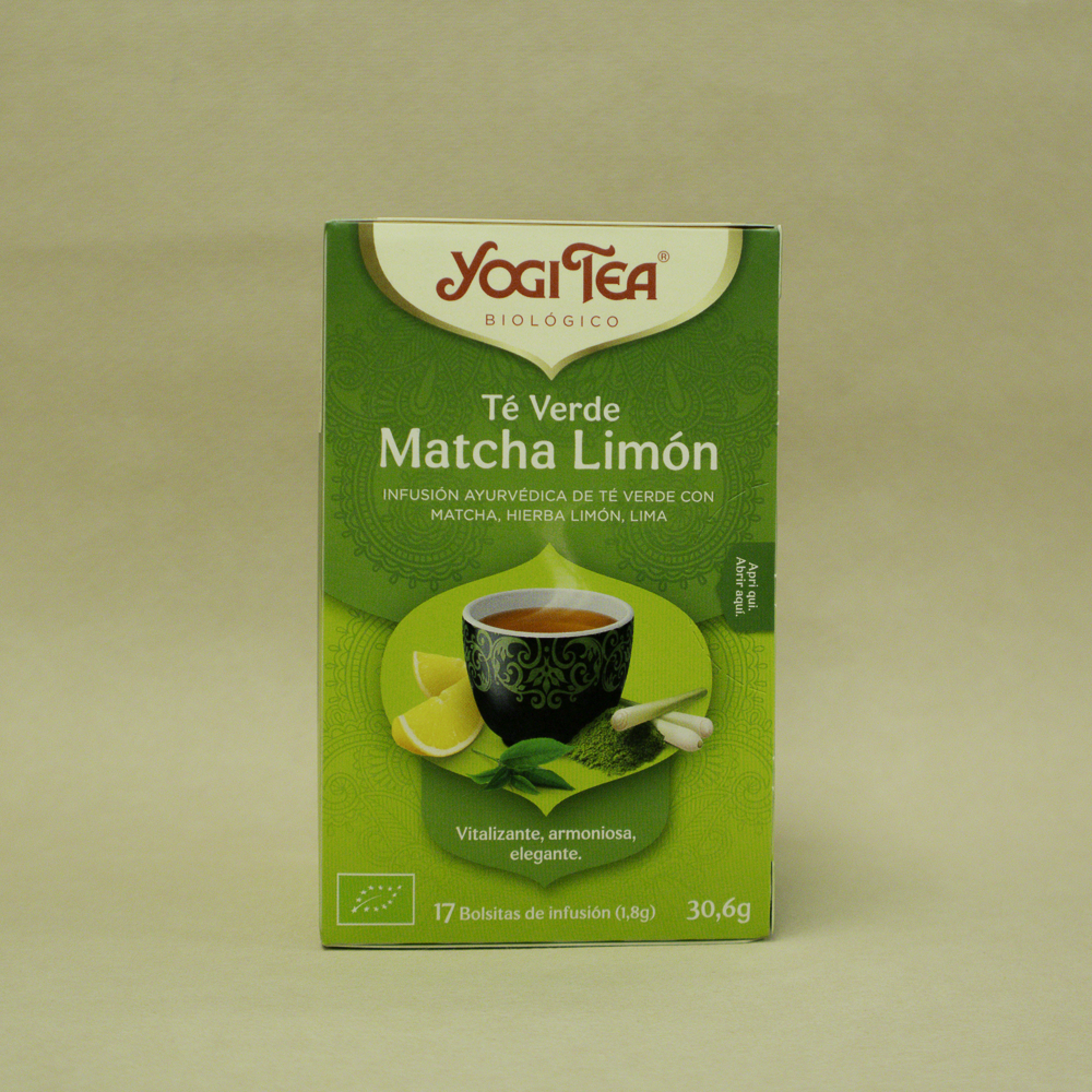 Infusión Te Verde Matcha y Limón Yogi Tea