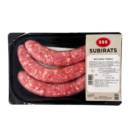 Butifarra de Cerdo (350g) Subirats