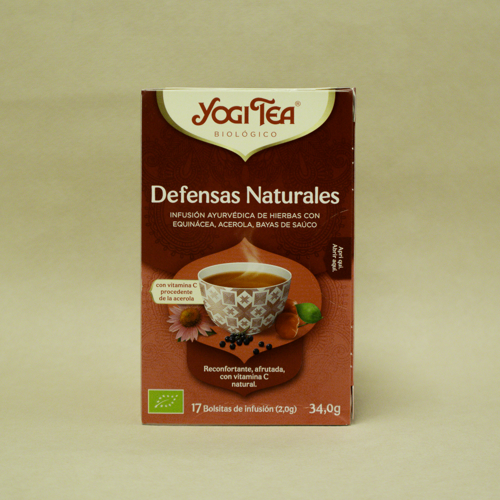 Infusión Defenses Naturals Bio 17u Yogi Tea 