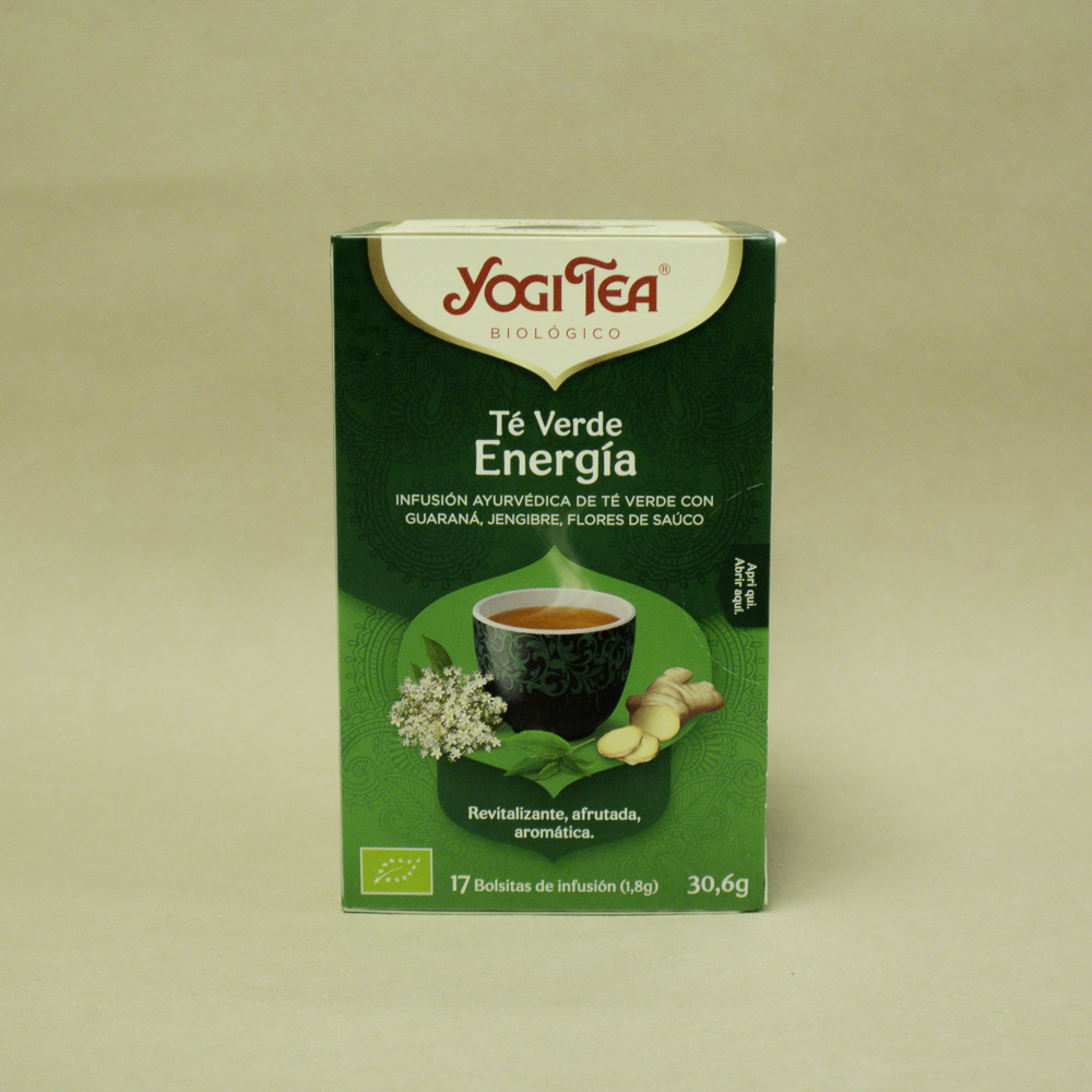 Infusión Energia Bio 17u Yogi Tea