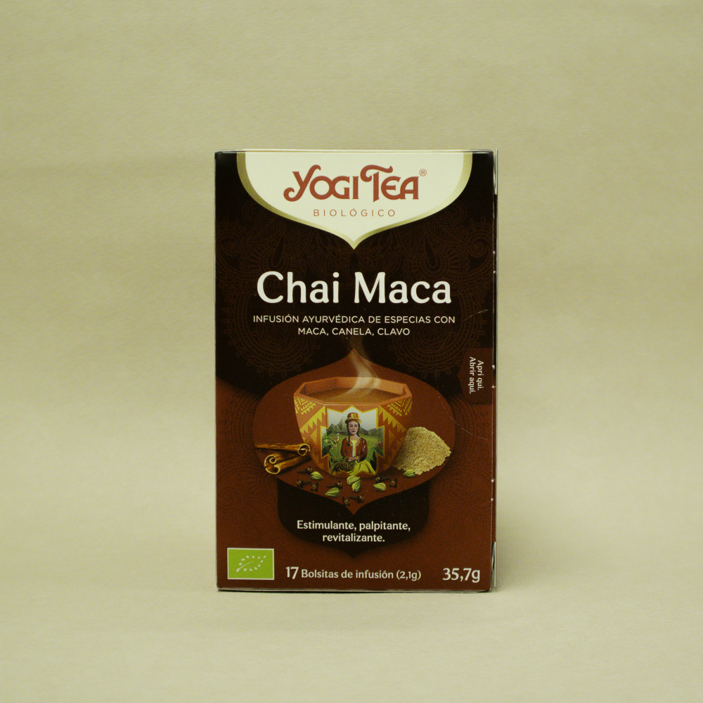 Infusión Chai Maca Bio 17u Yogi Tea