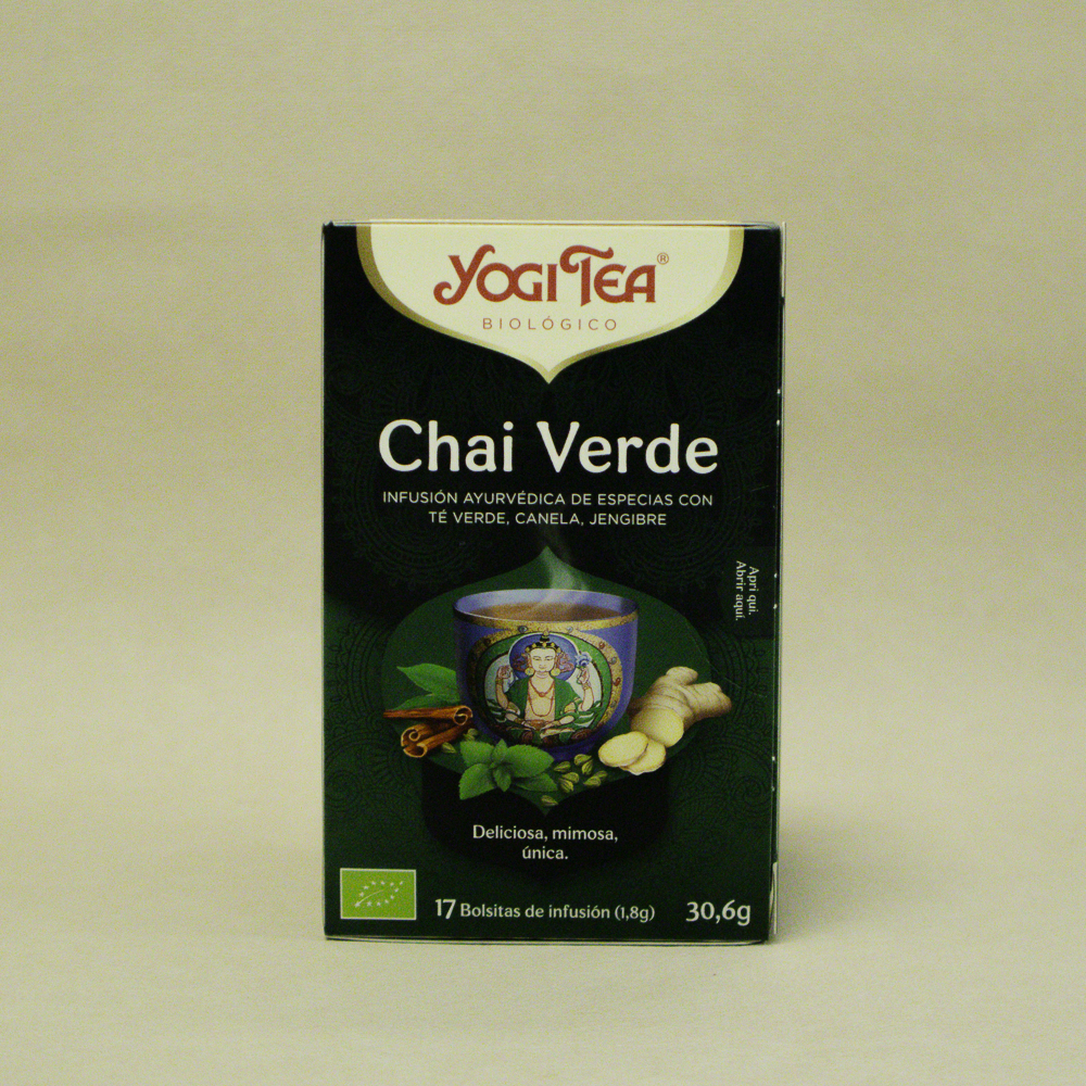 Infusión Chai Verde Bio 17u Yogi Tea