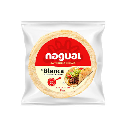 Tortilla de Maíz Original 8u Nagual