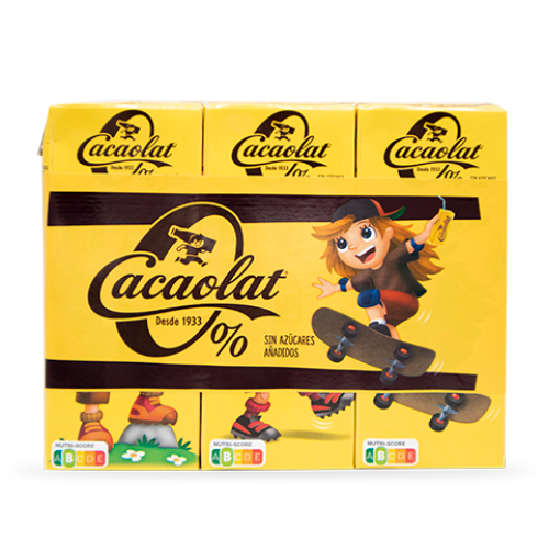 Cacaolat Cacau 0% Mini Bric Pack6
