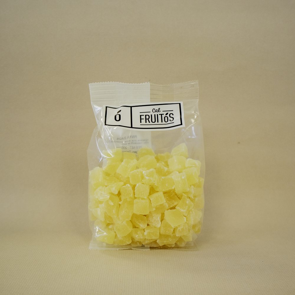 Bolsa Piña Dados 200g Cal Fruitós