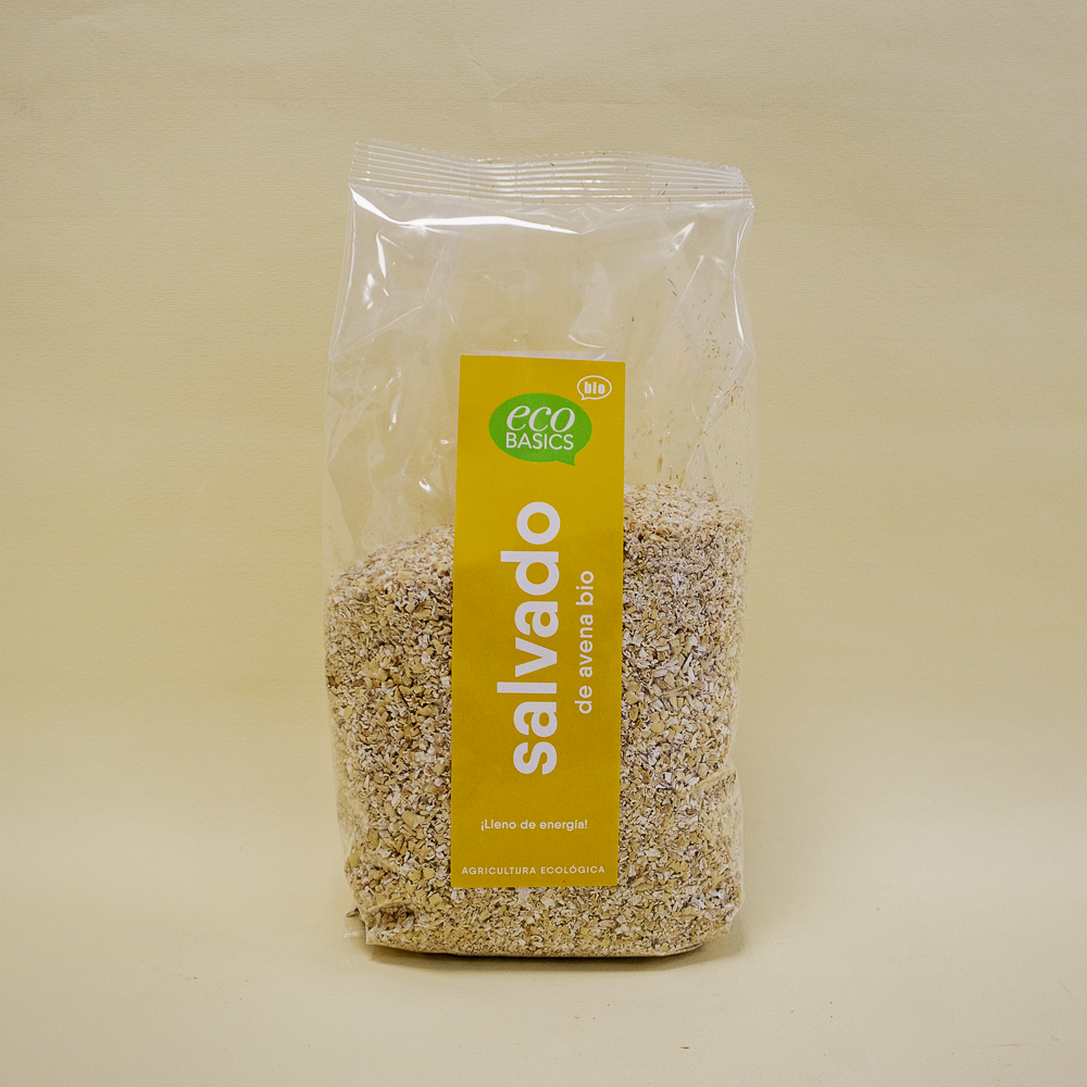 Salvado de Avena Bio 500g Ecobasics