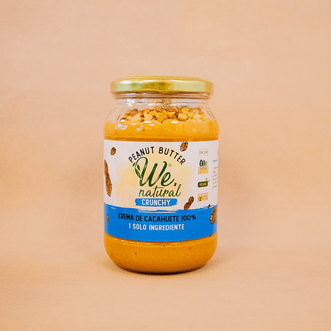 Crema de Cacauet Crunxy 475g WeNatural