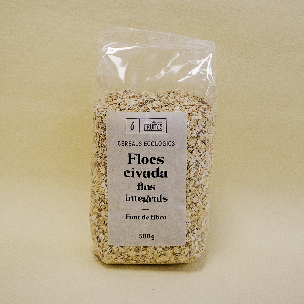 Copos de Avena Finos Integrales Bio 500g Cal Fruitós
