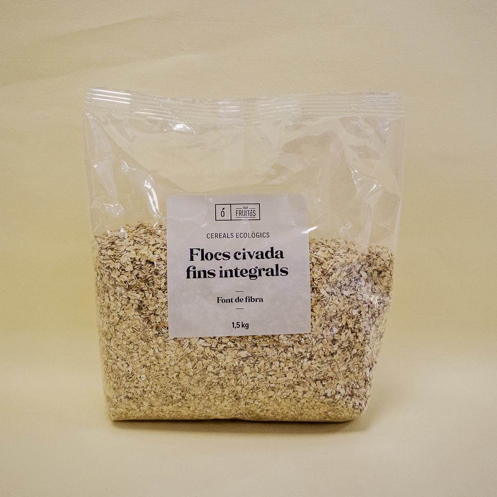Copos de Avena Finos Integrales Bio 1,5kg Cal Fruitós