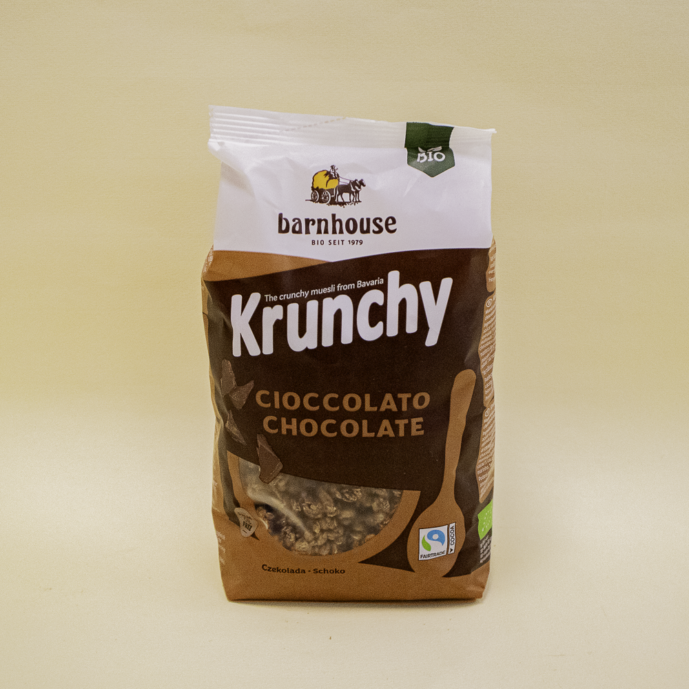 Muesli Crunxy Chocolate Bio 375g Barnhouse