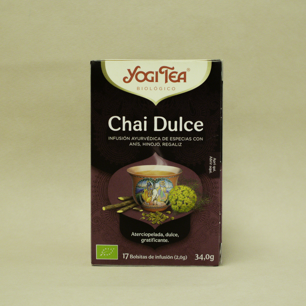 Infusión Sweet Chai Bio 17u Yogi Tea