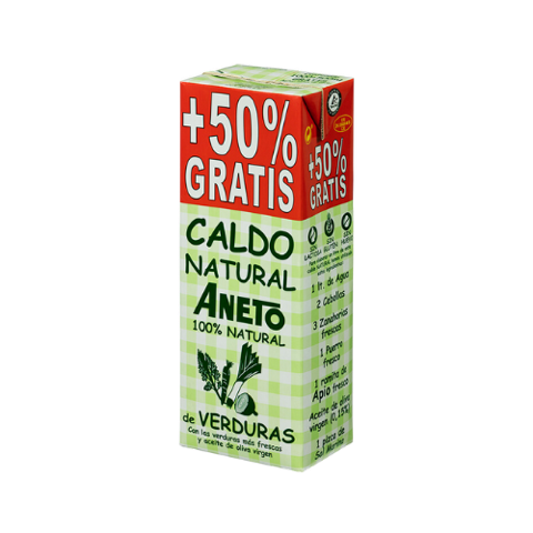 Caldo de Verdures 1L Aneto