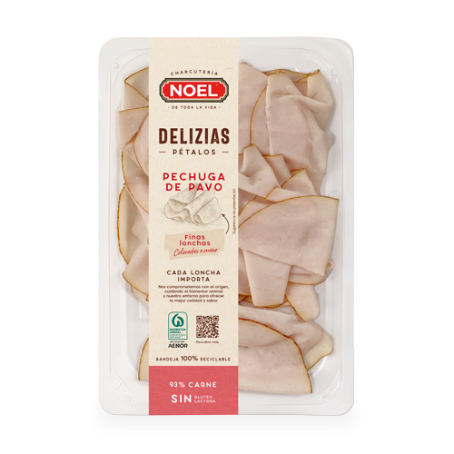 Pétalos Delizias Pechuga de Pavo 90g Noel