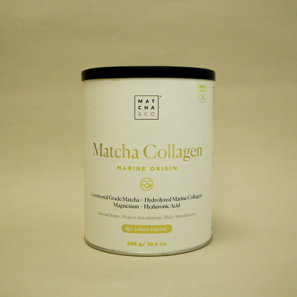 Te Matcha con Colágeno Marino Limón Bio Lata 290g Matcha