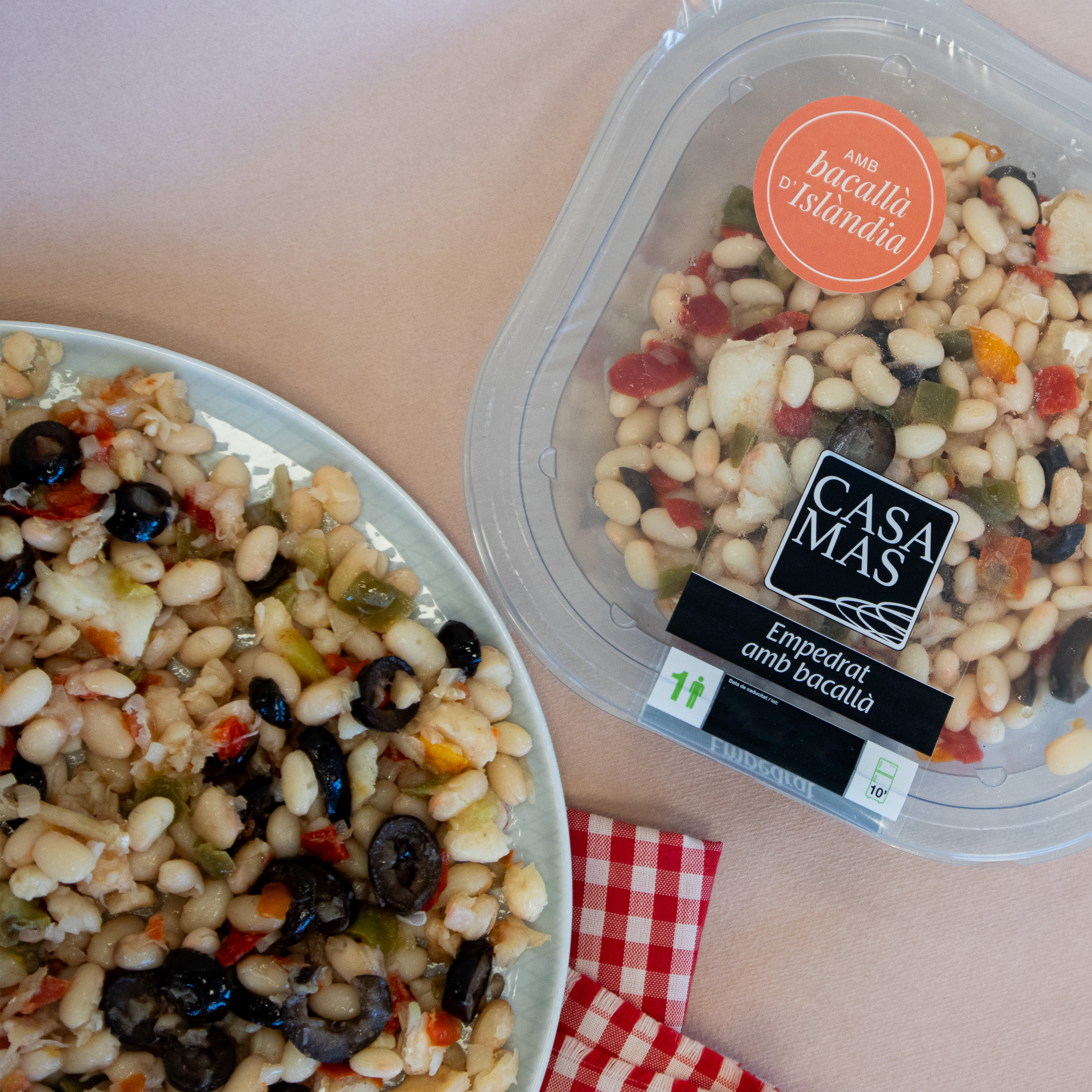 Empedrat con Bacalao 220g Casa Mas