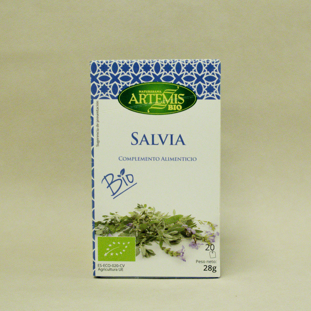 Infusión Sálvia Bio 20u Naturesana Artemis