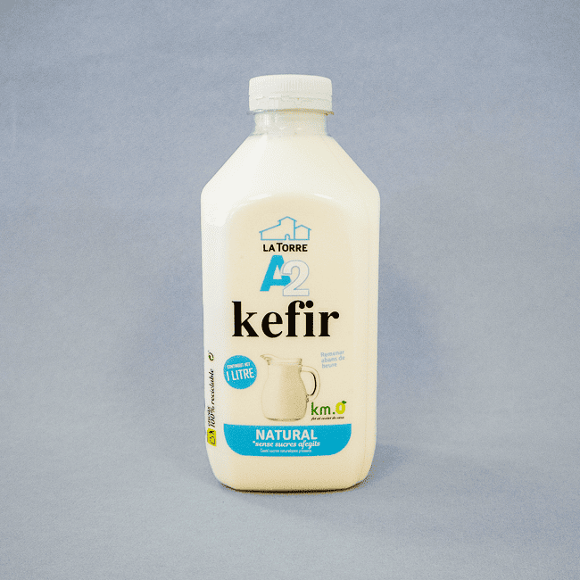 Kèfir Natural S/Azucar Llet A2 1L La Tor