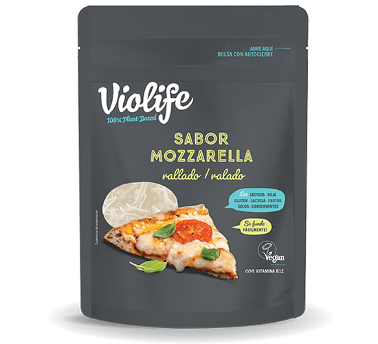 Queso Vegano Rayado Mozzarella 200g Violife